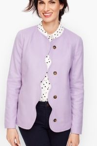 🎉HP 🎉Talbots Italian Wool lavender jacket NWOT